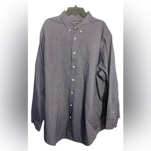 Roundtree & Yorke Navy Checkered Shirt